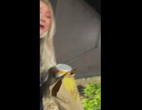 Collab BitchMP - Girl at mcdonalds cant find homeless man 