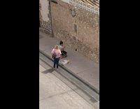 Girl films tiktok video groceries mom waits 