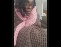 Pink brown blanket girl alexa knockoff alexis 