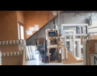 Guy at work transition to beach wallpaper