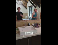 Flip switch challenge guy plays both parts 