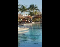 Pt. 2 Woman takes picture in pool foot splash