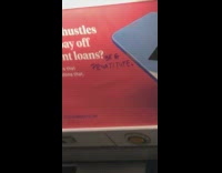 Red pay off student loans ad subway 