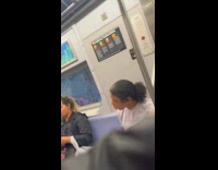 Submitter prevents women from being harassed on subway