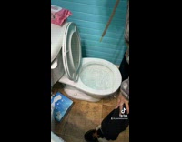 Collab BitchMP - Plastic wrap over clogged toilet hack works