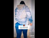 Woman poses then takes a dump 