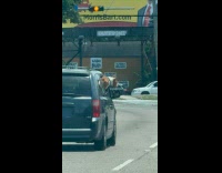 Couple thought dog in another car was throwing up