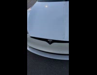 Metal rod flies through the filmers car