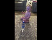 Collab KaleSaladIG - Baby Water Bottle Flip