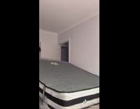 Mattress opens from bag falls on woman 