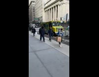 NYPD tows weed food truck 