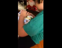 Kid gets nintendo switch for christmas 