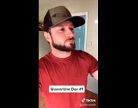 Quarantine day one vs seventeen ramen 