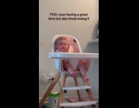 Dad makes baby laugh then cries after 