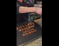 Guy drinks combination of drinks 