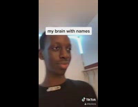 Guy meets new person immediately forgets name 