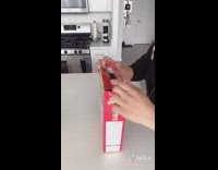 Life hack how to close cereal boxes