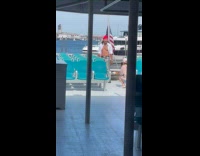 Collab IITW - Man red bandanna video shoot at ferry