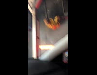 Toy drive thru carwash does flip guy cheers