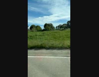 Guy rides jet ski motorcycle on highway