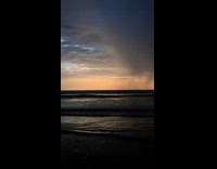 Collab PubityPets - Calm sundown view from the beach shore