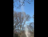 Collab winy - Dust devil at park near bike carts