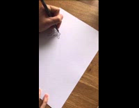 Collab BitchIG2 - Time lapse of yas queen drawing on white paper 