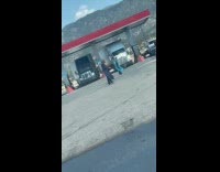 Collab BoysIG - 3 women in long dresses riding waveboard 