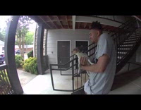 Collab VIBES - Man spills water but saves his dog