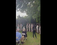 Men Shows Handgun Hidden Underneath their Suit