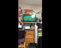 Color blind friend cant see Marv on TV
