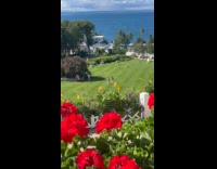 Two women tiktok dance at the park