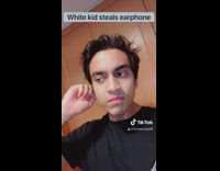 Guy listens to indian music friend dances