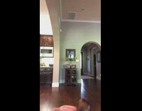 girl in pink kicks leg up and falls 