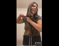 Collab BitchIG2 - Girl dyes hair half yellow half black