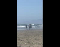 Collab Kook Of The Day - man taking pictures on beach