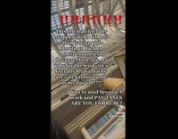 Elderly man tells stranger his political opinions 