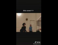 Guy plays volleyball gets hit in the head 