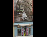 Collab WINY - Guys climb over balcony with couch pt. 7