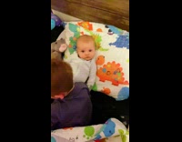 Little boy wants to sleepover with little brother 