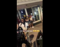 Collab Clips MPUGC - Police officer grabbed drink from filmer 