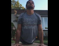 Dog Runs Into Man Bun Doing Yoga