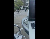 Woman white long sleeves crop top tiktok dance