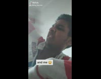 Blue tank top besties be like guy 