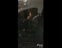 Guy in car broken window what do you do 