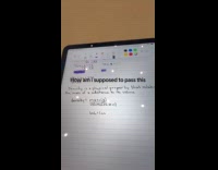 Submitter struggling in class because of professors accent