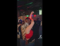 Guy kisses girl and gets foundation on face 