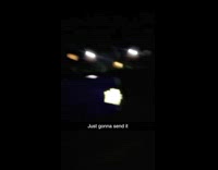 Guy runs at blue porto potty knocks it over and then trips and backflips off of it