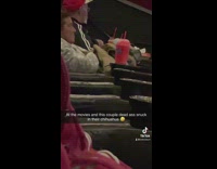 Couple snuck in small chihuahua dog into movie theater 