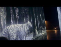 Snow tiger in Las Vegas Art Museum